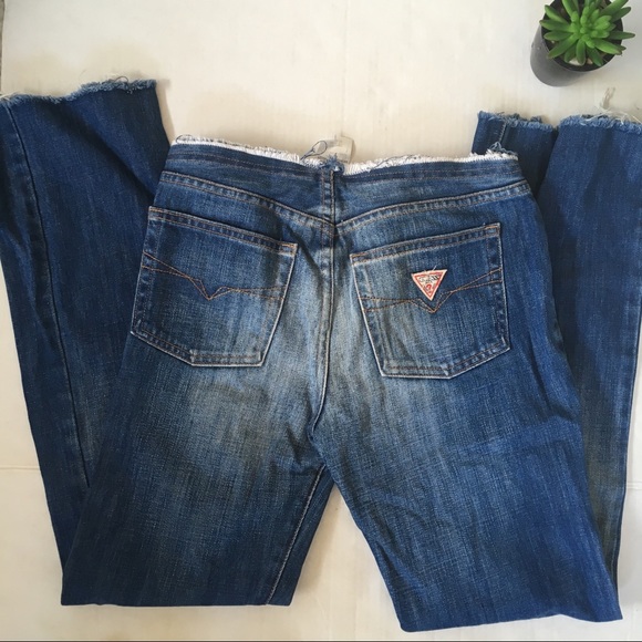 vintage guess Denim - Host Pick⭐️Vintage Guess cut out waist jeans